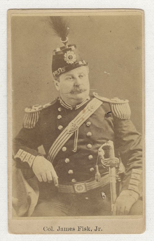 Jim Fisk Carte de visite